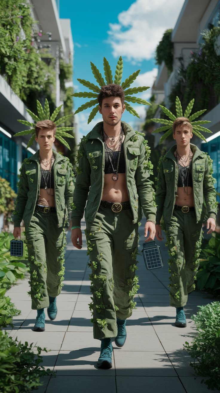 How to Wear Solar Punk Fashion with Confidence outfit idea