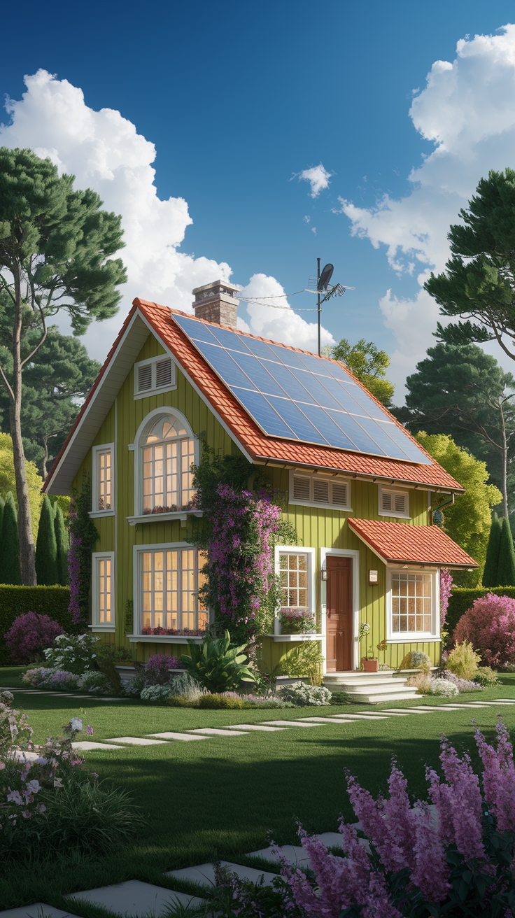 Inspiring Solarpunk House Concept Art for Gamers outfit idea