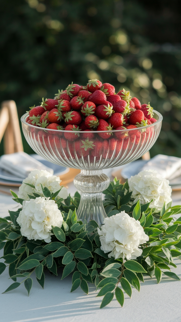 Creative Strawberry Centrepiece Ideas for Your Table outfit idea