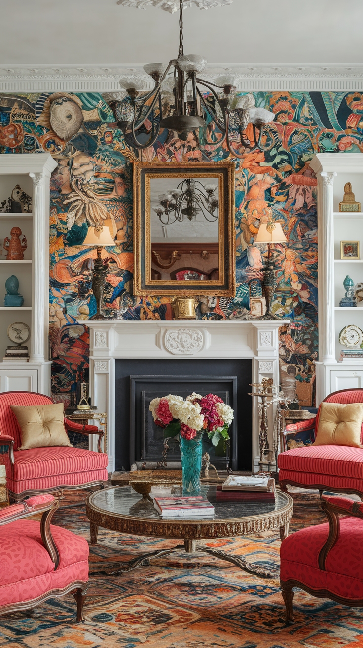 Vintage Maximalism Living Room Ideas You’ll Love outfit idea
