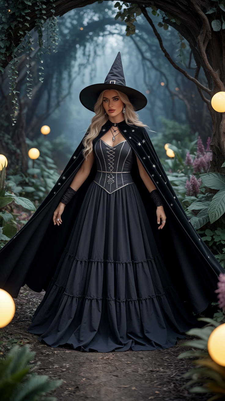 H2: Crafting Enchanting Witch Outfits Aesthetic for Fall outfit idea