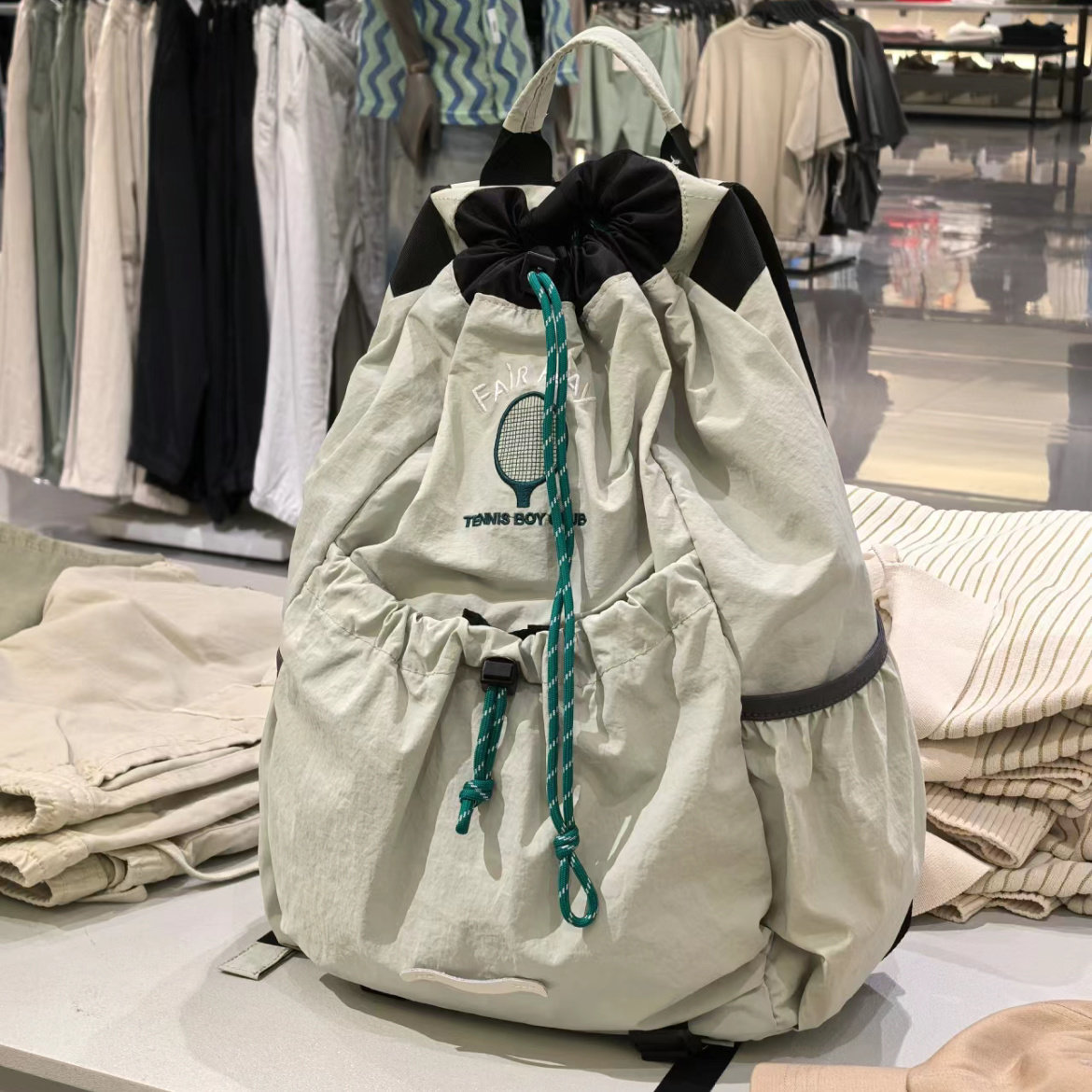 2025 Korean-Style Lazy Backpack for Travel, Hiking, Cycling, Badminton, Tennis - Unisex Outdoor Gear