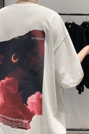 Quick Outfits, Modest Fashion Outfits Ideas Aesthetic Sky Tee