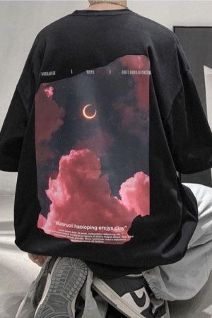 Quick Outfits, Modest Fashion Outfits Ideas Aesthetic Sky Tee