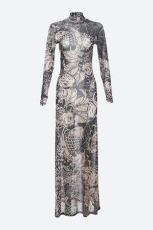 Quick Outfits, Modest Fashion Outfits Ideas Baddie Tattoo Maxi Dress