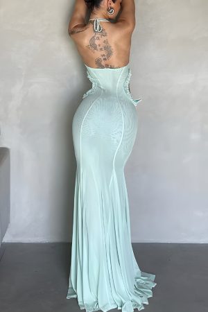 Quick Outfits, Modest Fashion Outfits Ideas Butterfly Cut Out Maxi Dress