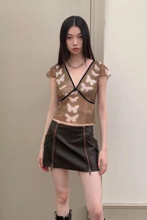 Quick Outfits, Modest Fashion Outfits Ideas Butterfly Top