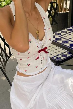 Quick Outfits, Modest Fashion Outfits Ideas Cherry Top