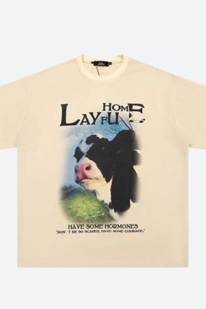 Quick Outfits, Modest Fashion Outfits Ideas Cow Tee