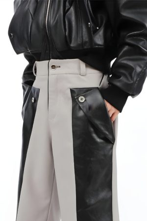 Quick Outfits, Modest Fashion Outfits Ideas Cyberpunk Faux Leather Pants