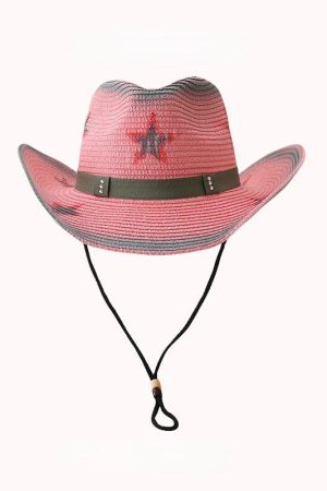 Quick Outfits, Modest Fashion Outfits Ideas Disco Cowgirl Adjustable Star Printed Hat