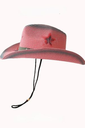 Quick Outfits, Modest Fashion Outfits Ideas Disco Cowgirl Adjustable Star Printed Hat