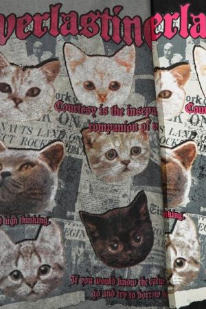 Quick Outfits, Modest Fashion Outfits Ideas Everlasting Cats Tee
