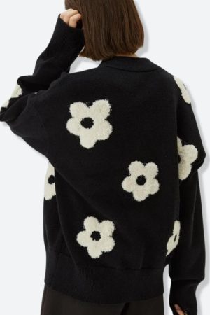 Quick Outfits, Modest Fashion Outfits Ideas Flower Cardigan