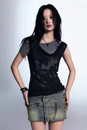 Quick Outfits, Modest Fashion Outfits Ideas Gothic Top
