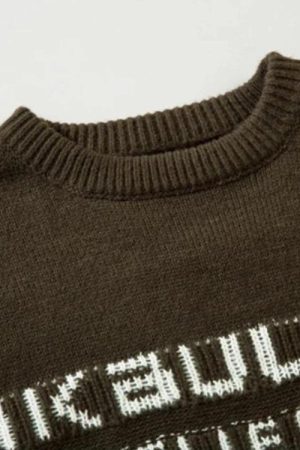 Quick Outfits, Modest Fashion Outfits Ideas Grunge AK-Bullet Tasseled Sweater