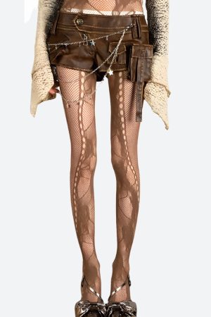 Quick Outfits, Modest Fashion Outfits Ideas Grunge Lace Tights