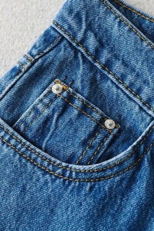 Quick Outfits, Modest Fashion Outfits Ideas High Waist Casual Washed Jeans