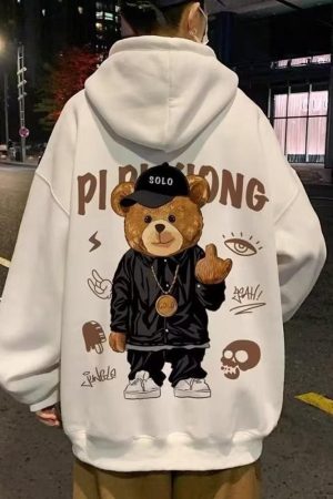 Quick Outfits, Modest Fashion Outfits Ideas Hip Hop Teddy Hoodie