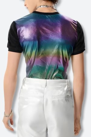 Quick Outfits, Modest Fashion Outfits Ideas Hologram Top