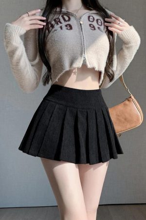 Quick Outfits, Modest Fashion Outfits Ideas Light Academia Mini Skort
