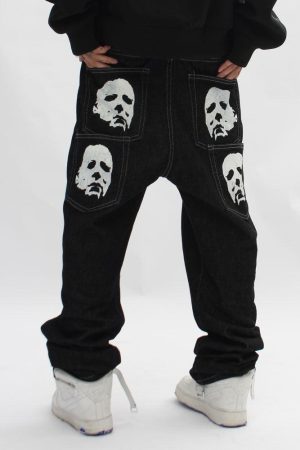 Quick Outfits, Modest Fashion Outfits Ideas Michael Myers Baggy Jeans