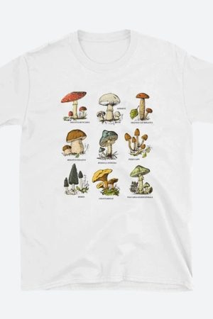 Quick Outfits, Modest Fashion Outfits Ideas Mushrooms Tee