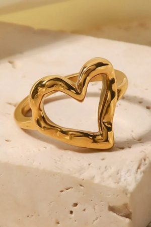 Quick Outfits, Modest Fashion Outfits Ideas Open Heart Ring