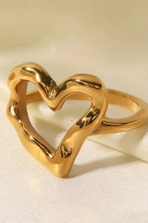 Quick Outfits, Modest Fashion Outfits Ideas Open Heart Ring