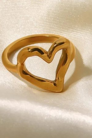 Quick Outfits, Modest Fashion Outfits Ideas Open Heart Ring