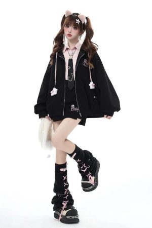 Quick Outfits, Modest Fashion Outfits Ideas Pastel Goth Lace Up Belted Leg Warmers