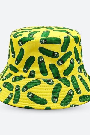 Quick Outfits, Modest Fashion Outfits Ideas Pickle Rick Bucket Hat