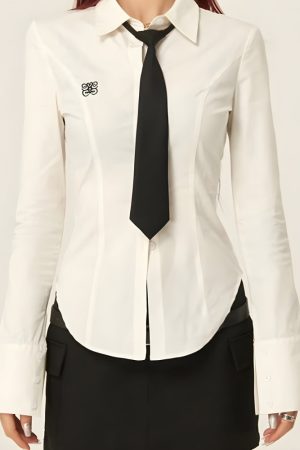 Quick Outfits, Modest Fashion Outfits Ideas Slim Fit Tie Shirt