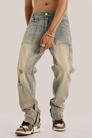 Quick Outfits, Modest Fashion Outfits Ideas Slim Leg Ripped Jeans