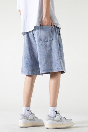 Quick Outfits, Modest Fashion Outfits Ideas Soft Boy Drawstring Waist Sweatshort