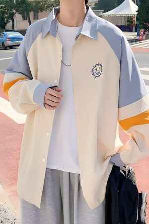 Quick Outfits, Modest Fashion Outfits Ideas Soft Boy Smiley Pastel Shirt