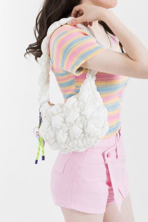 Quick Outfits, Modest Fashion Outfits Ideas Soft Girl Quilted Handbag