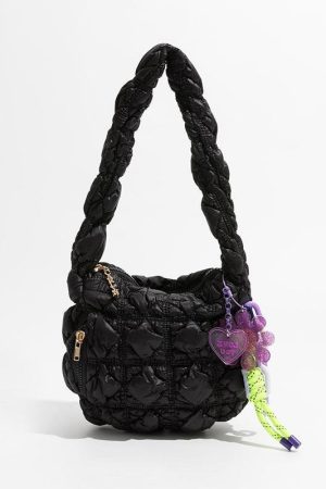 Quick Outfits, Modest Fashion Outfits Ideas Soft Girl Quilted Handbag
