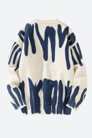 Quick Outfits, Modest Fashion Outfits Ideas Spray Paint Soft Touch Knitted Sweater