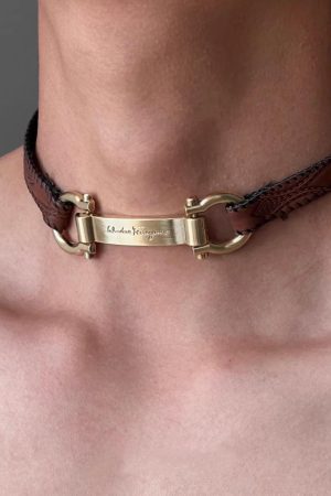 Quick Outfits, Modest Fashion Outfits Ideas Tag Choker Necklace