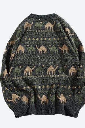 Quick Outfits, Modest Fashion Outfits Ideas Vintage Camel Knitted Sweater