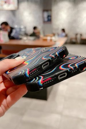 Quick Outfits, Modest Fashion Outfits Ideas Wavy Rainbow Phone Case
