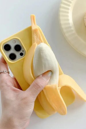 Quick Outfits, Modest Fashion Outfits Ideas Weirdcore Banana Phone Case