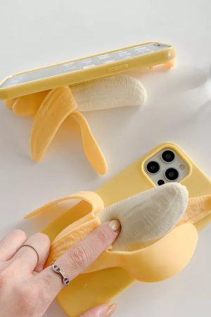 Quick Outfits, Modest Fashion Outfits Ideas Weirdcore Banana Phone Case