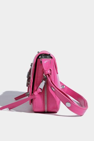 Quick Outfits, Modest Fashion Outfits Ideas Y2K Candy Belted Baguette Bag