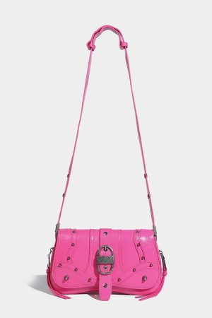 Quick Outfits, Modest Fashion Outfits Ideas Y2K Candy Belted Baguette Bag