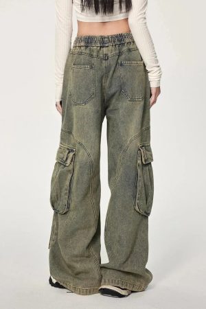 Quick Outfits, Modest Fashion Outfits Ideas Y2K Cargo Jeans