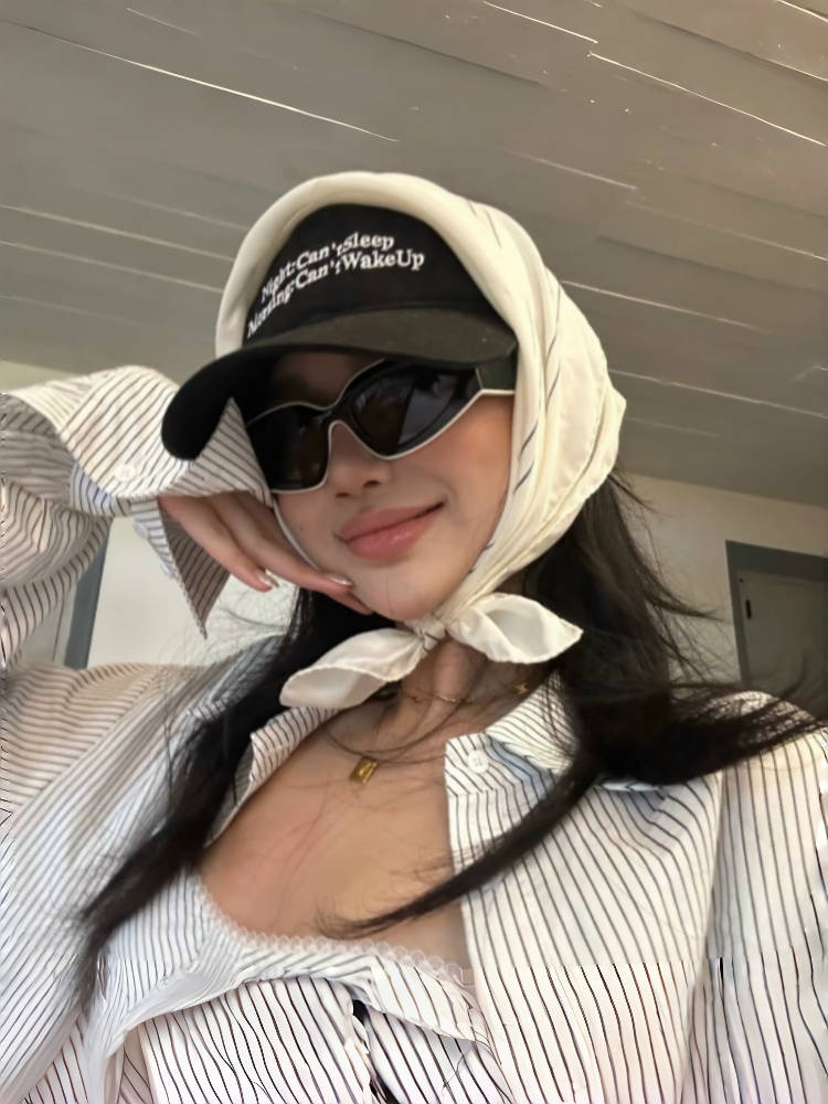 Trendy Black and White Color-Block Cat-Eye Sunglasses for Women - Retro European American Style, Fashionable Sun Protection