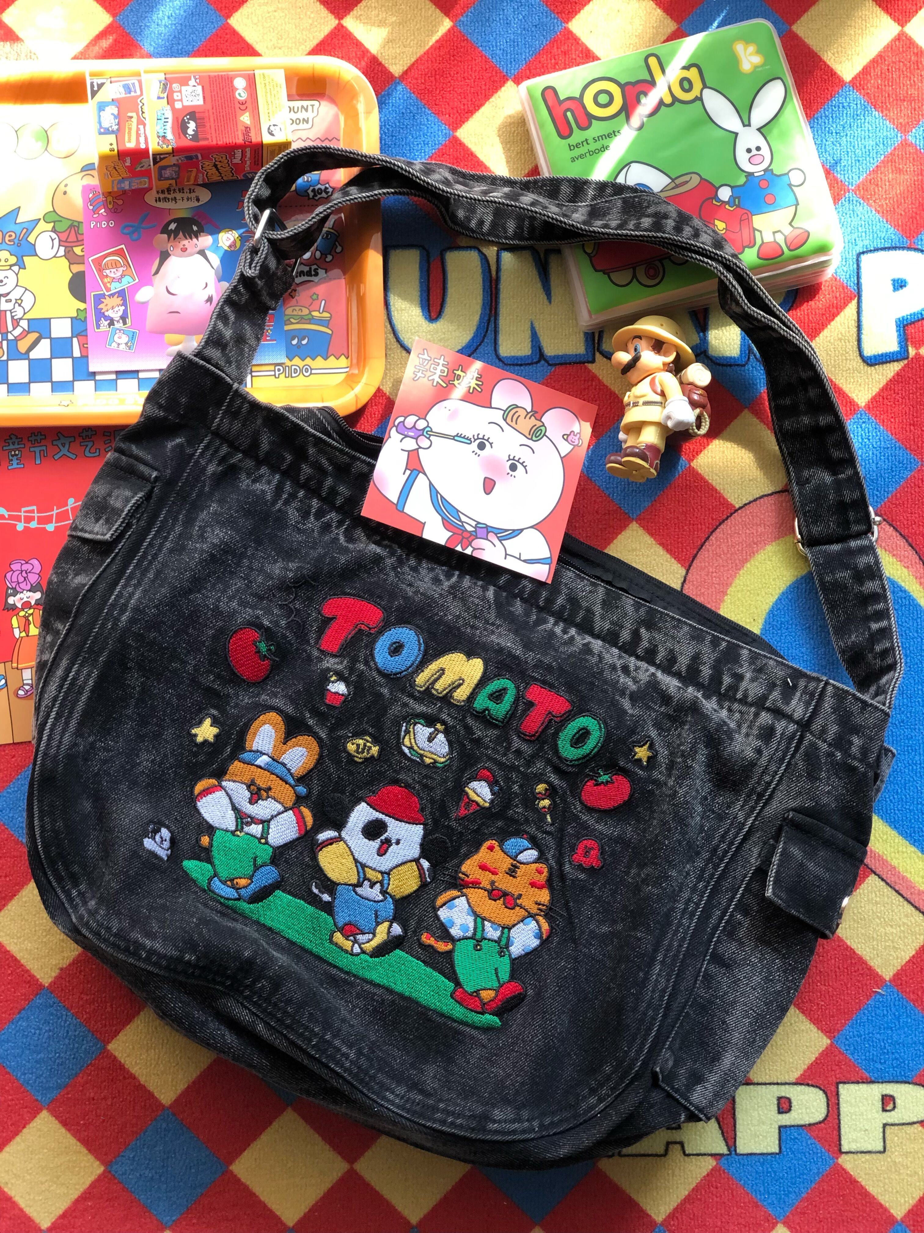 Vintage-Inspired Denim Shoulder Crossbody Bag - Large Capacity Retro Tote for Spring/Summer - Versatile Student Bag