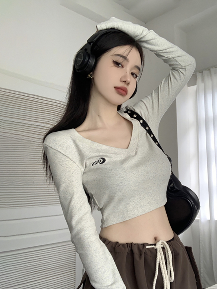 Y2K Crop Top for Jazz Dance - Women's K-Pop Performance Outfit with Trendy Design